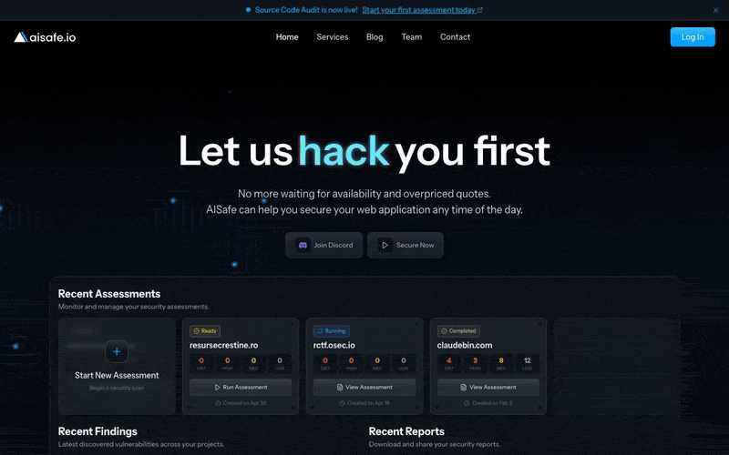 AISafe homepage