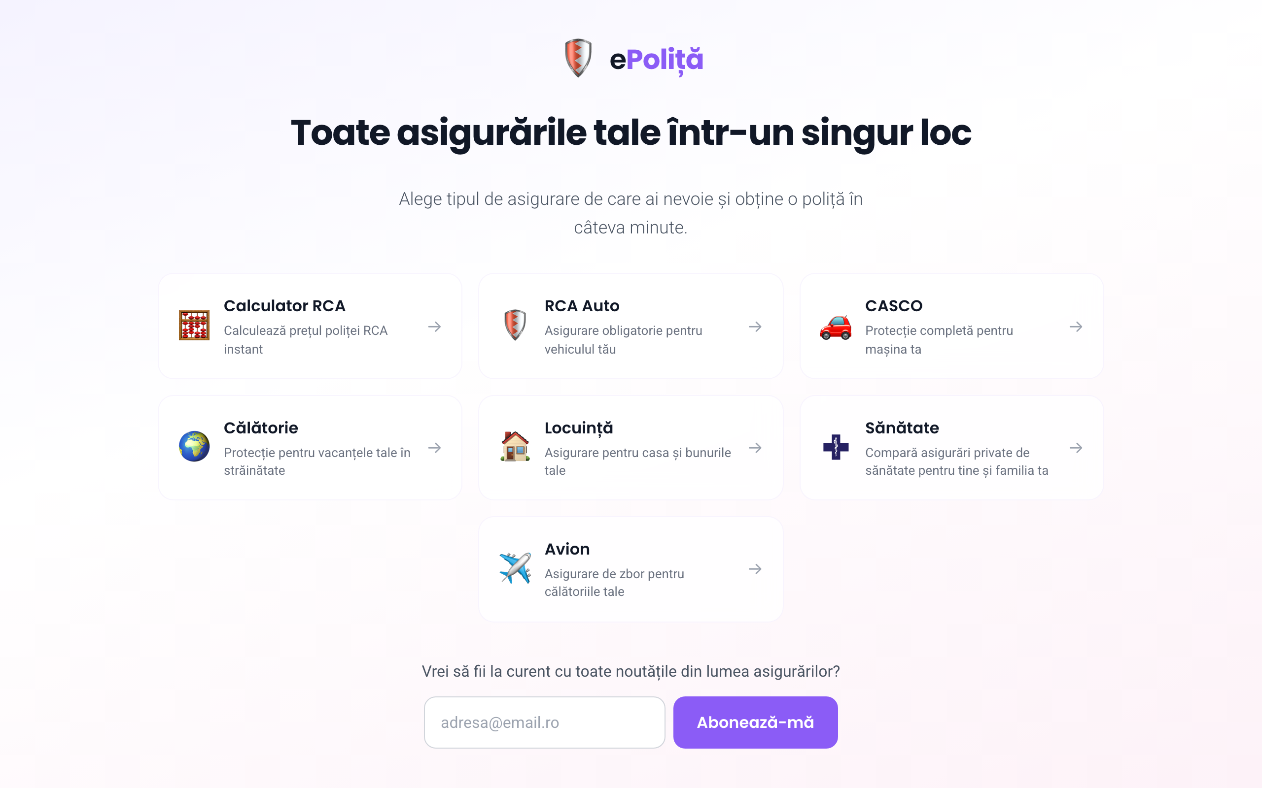 epolita.ro homepage