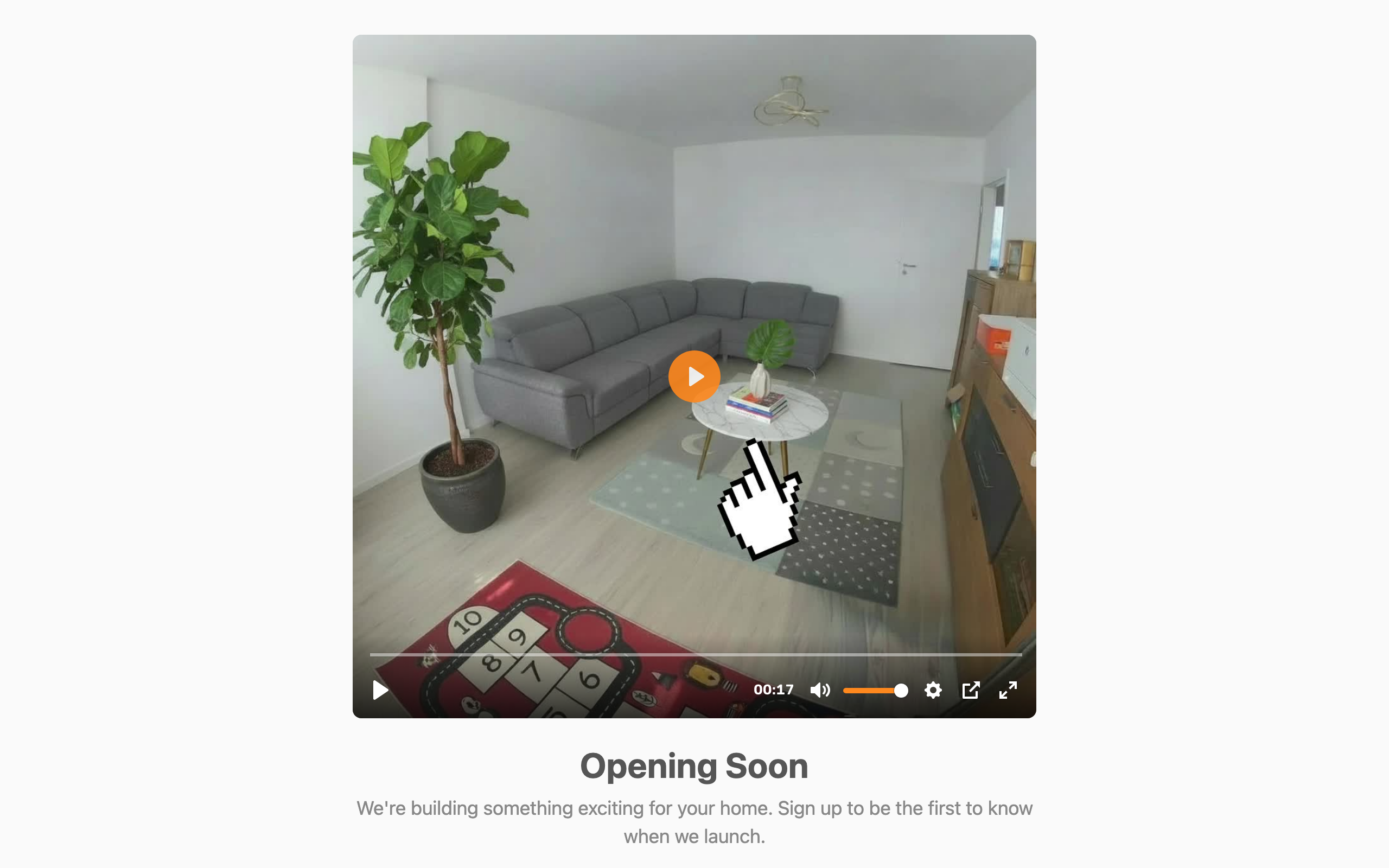 HausJam waitlist page, still opening soon